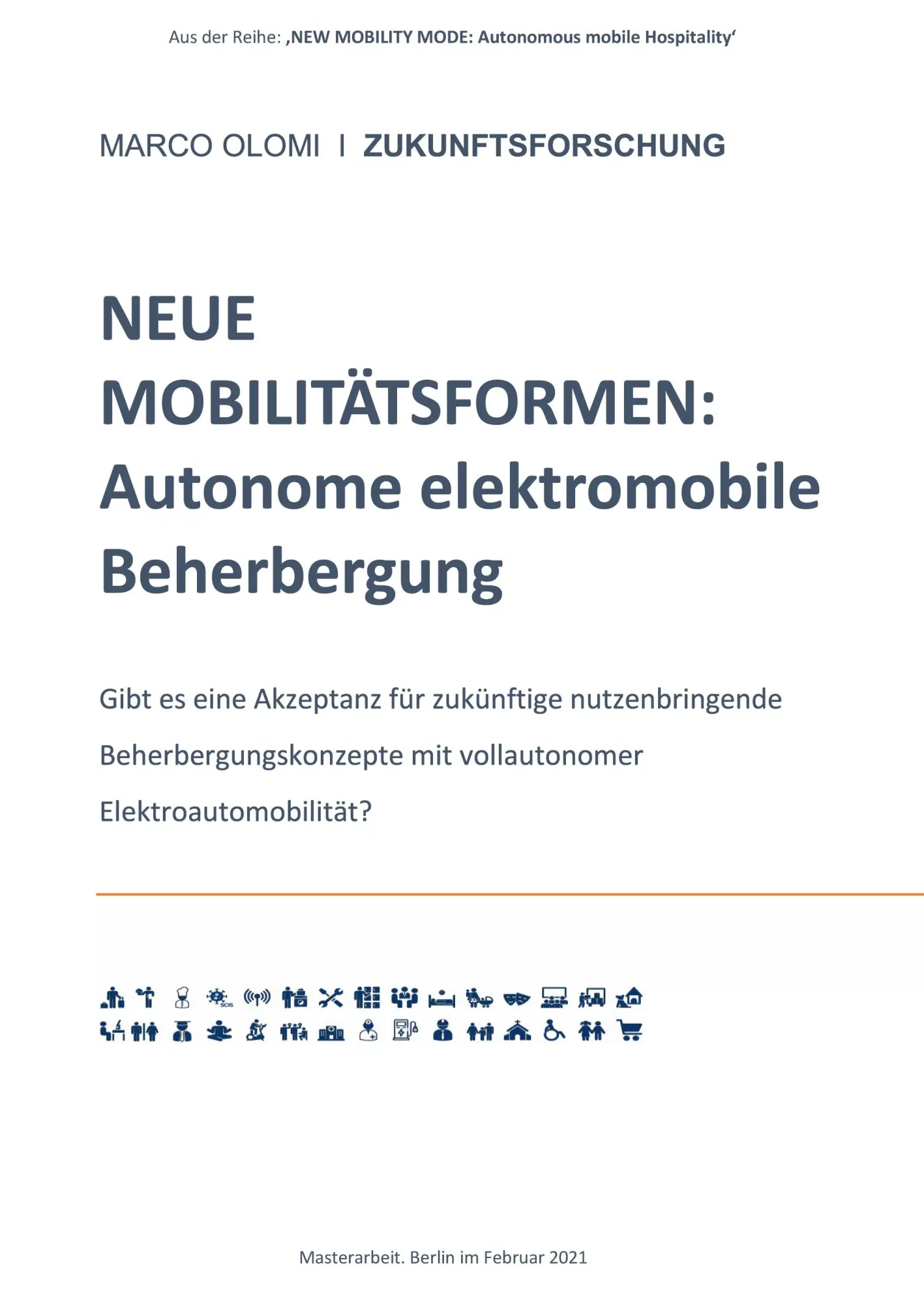 NEUE MOBILITÄTSFORMEN: Autonome elektromobile Beherbergung