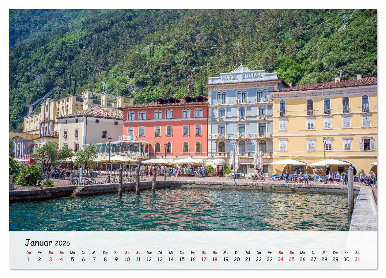Bild: 9783516627848 | Riva del Garda - Am Gardasee ganz im Norden (Wandkalender 2026 DIN...