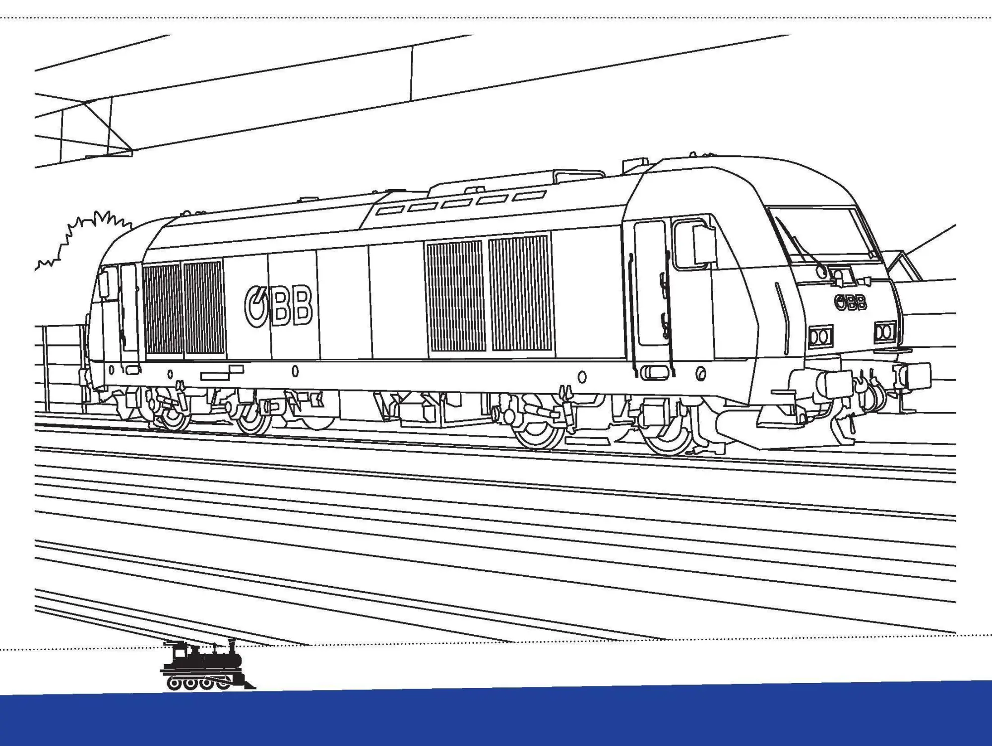 Bild: 9783613717848 | ICE &amp; Co Das Eisenbahn-Malbuch | Spaß und Wissen für die ganze Familie