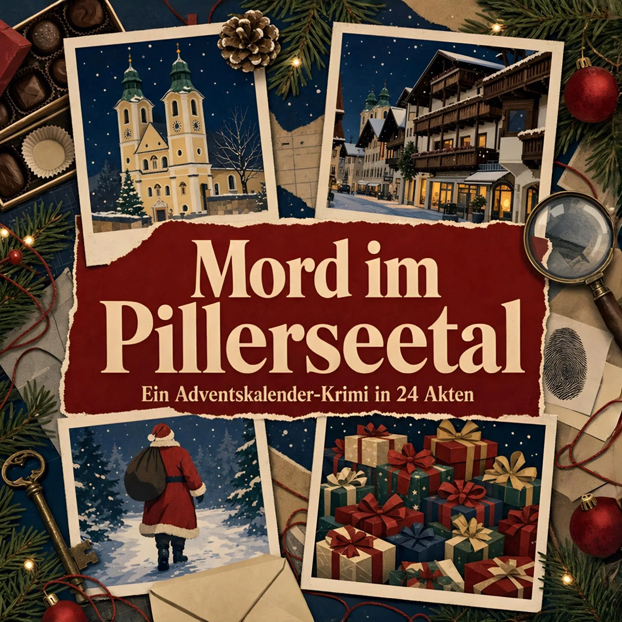 Cover: 9783696127848 | Mord im Pillerseetal | Ein Adventskalender-Krimi in 24 Akten | Kaiser
