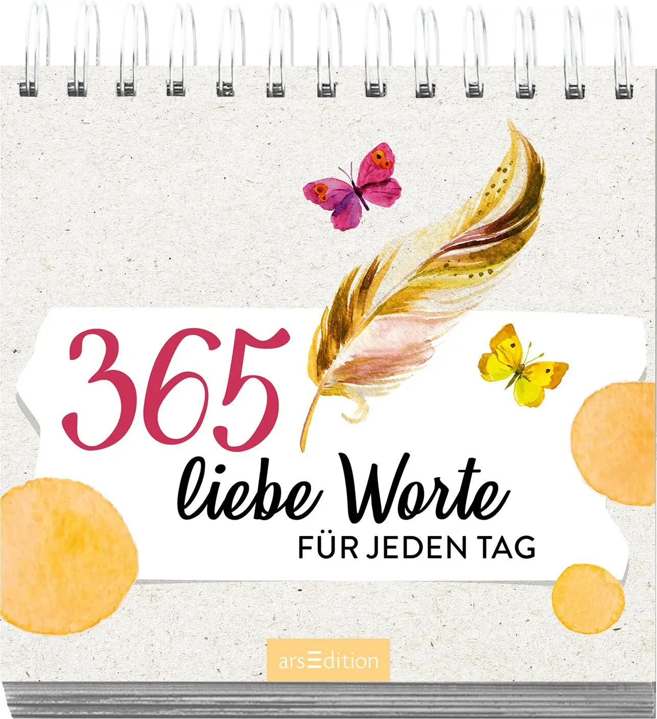 Bild: 9783845857848 | 365 liebe Worte für jeden Tag | Taschenbuch | Spiralbindung | 176 S.