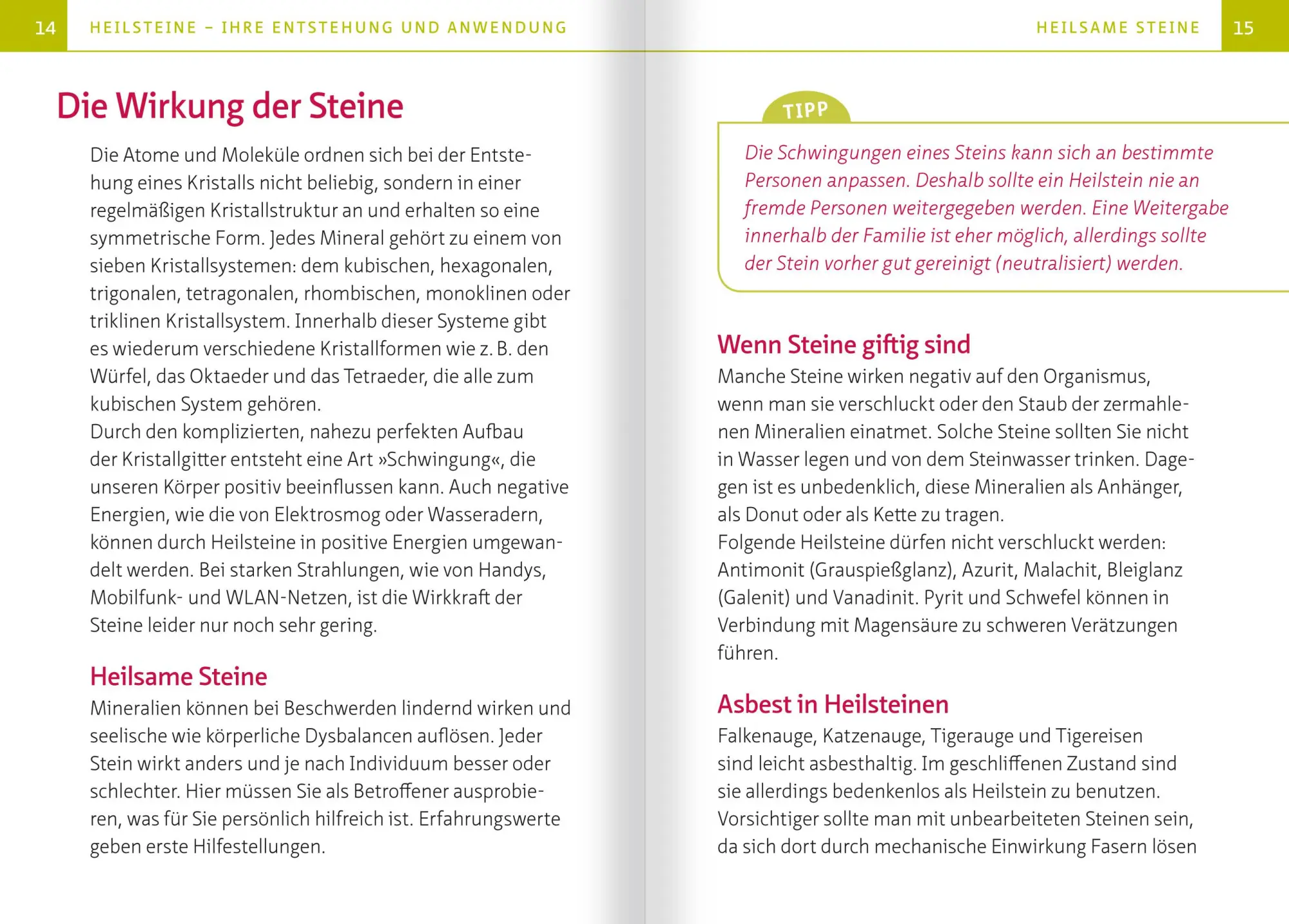 Bild: 9783863747848 | Heilsteine. Kompakt-Ratgeber | Herbert Bloos | Taschenbuch | 159 S.