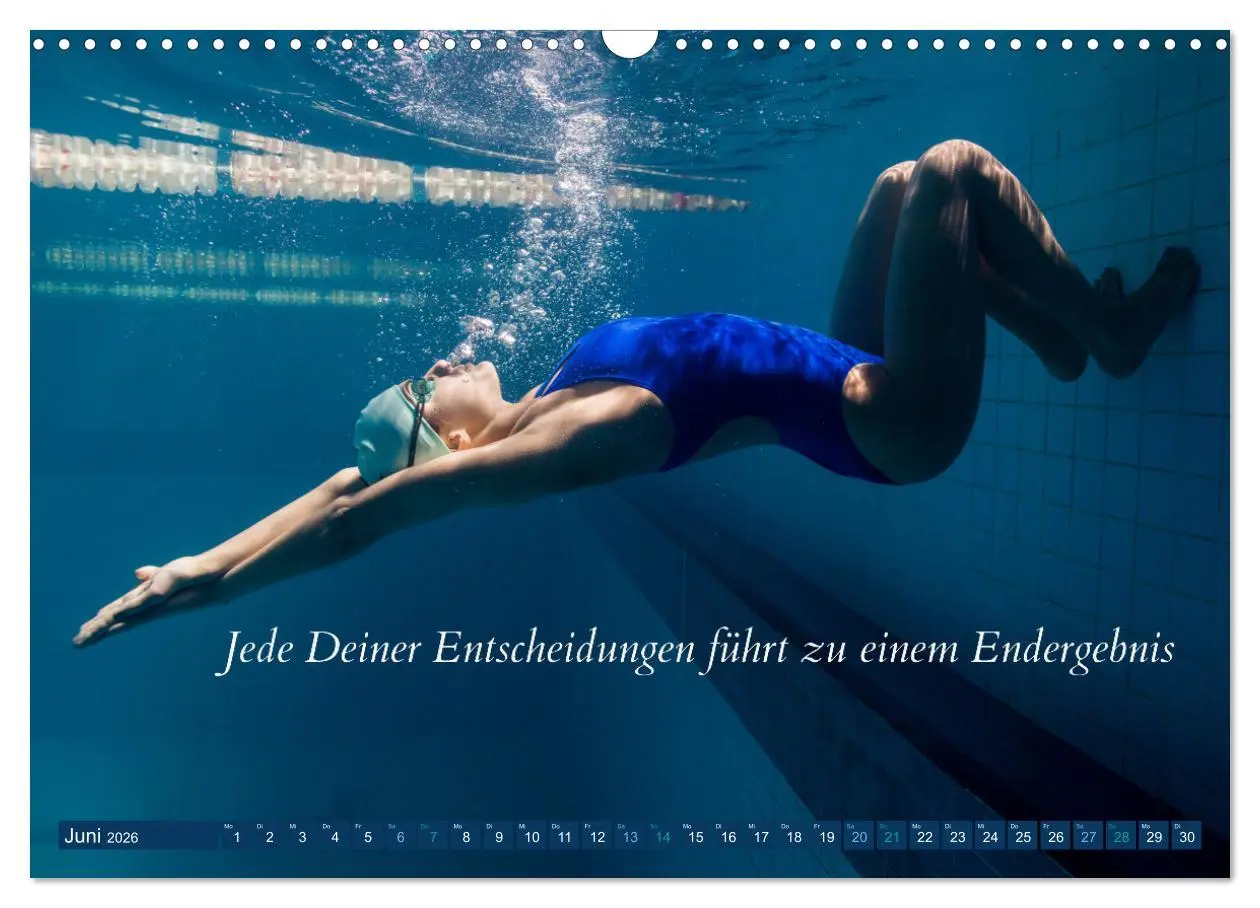 Bild: 9783457527948 | Schwimmen und SUP Begleitet mit coolen Sprüchen (Wandkalender 2026...