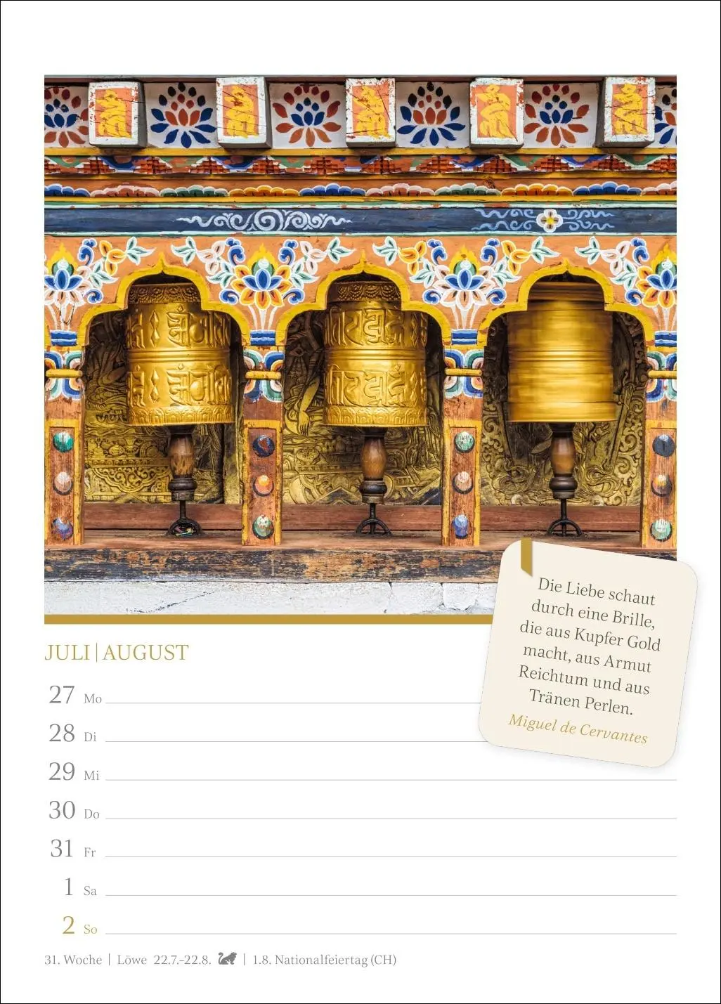 Bild: 9783840037948 | Momente der Achtsamkeit Wochenkalender 2026 - Wochenkalender mit...