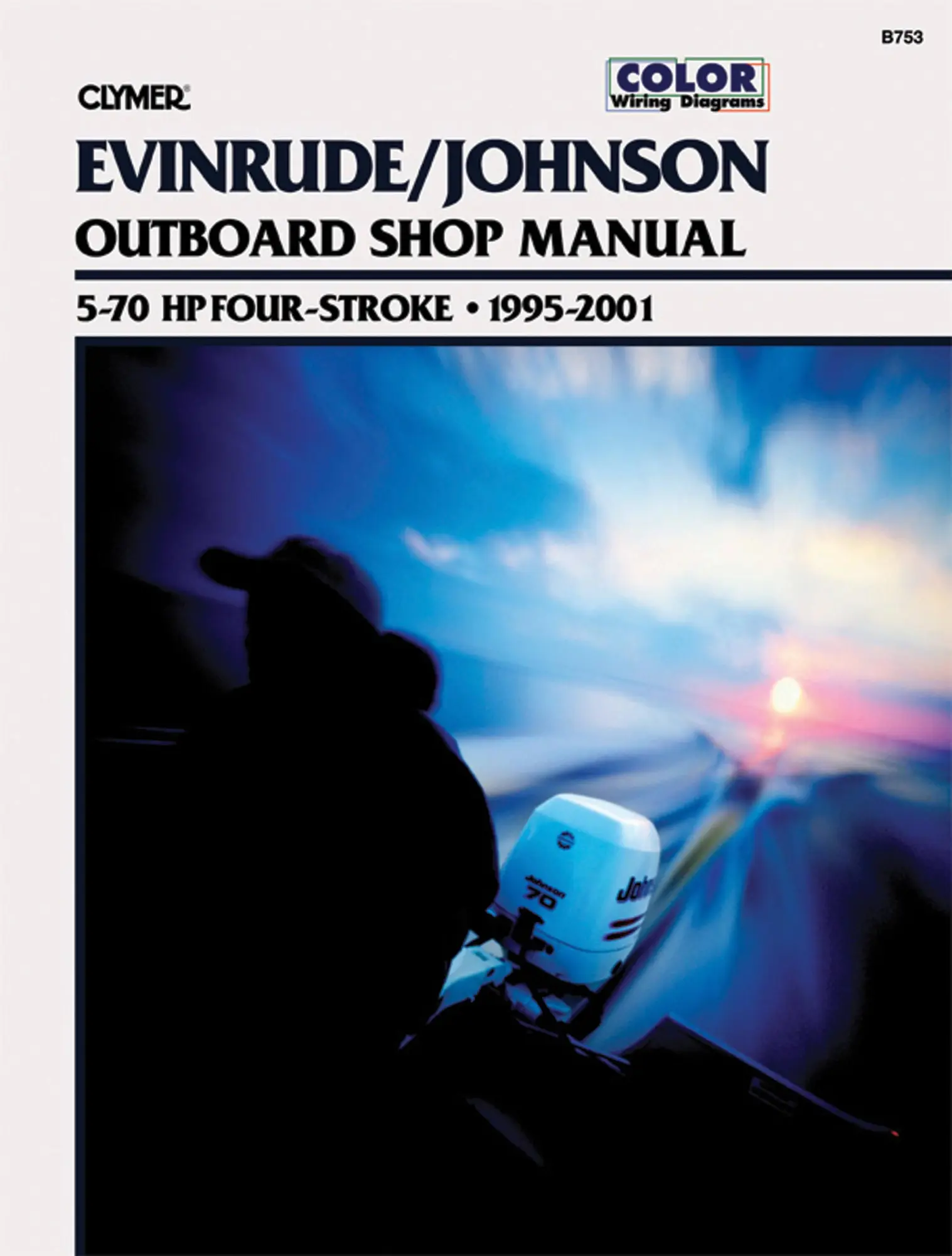 Cover: 9780892878048 | Evinrude/Johnson 5-70 HP 4-Stroke Outboards (1995-2001) Service...