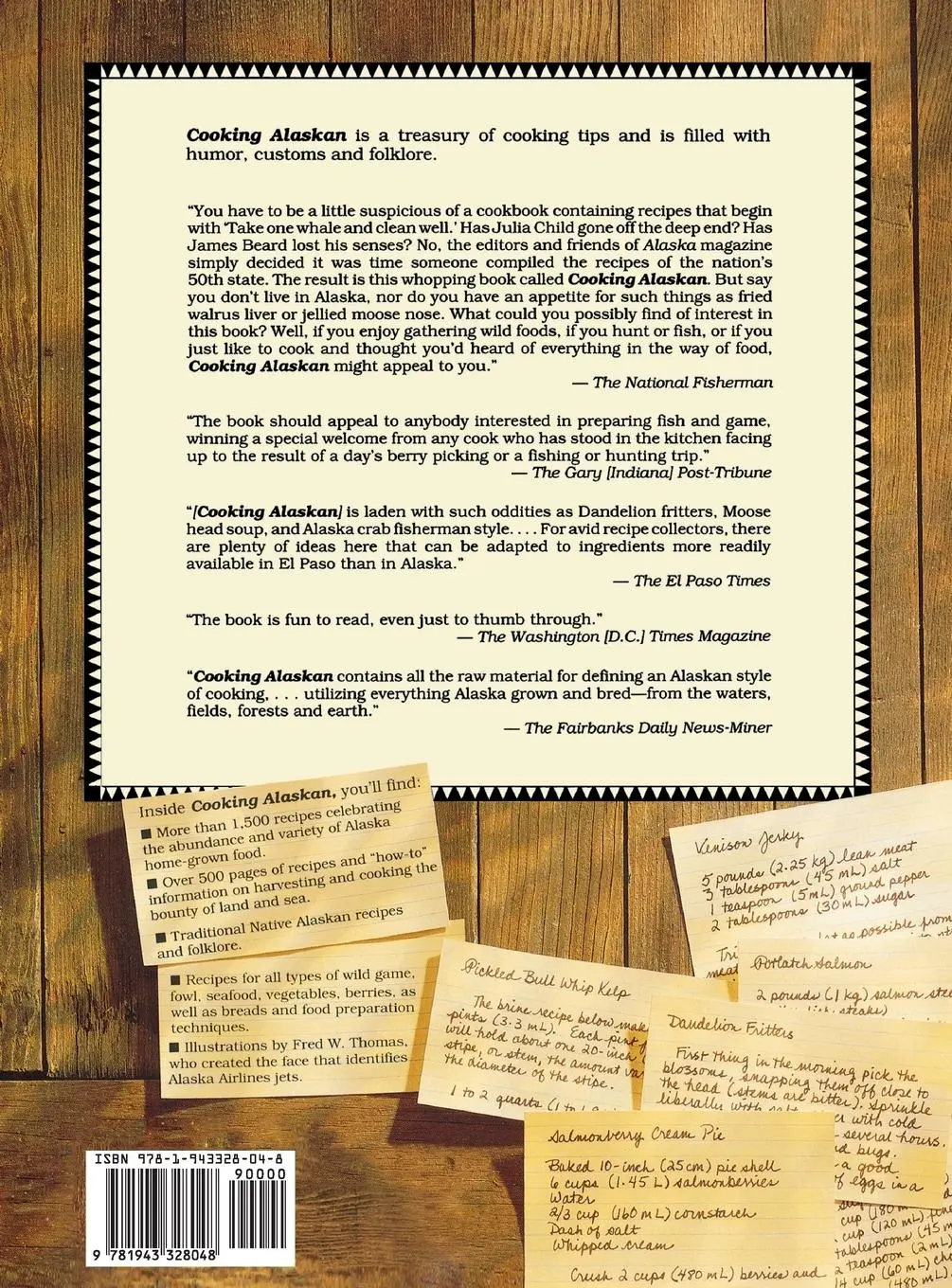 Rückseite: 9781943328048 | Cooking Alaskan | Alaskans | Buch | Gebunden | Englisch | 2015