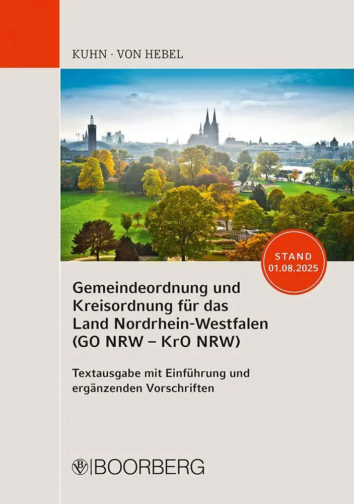 Cover: 9783415078048 | Gemeindeordnung und Kreisordnung für das Land Nordrhein-Westfalen...