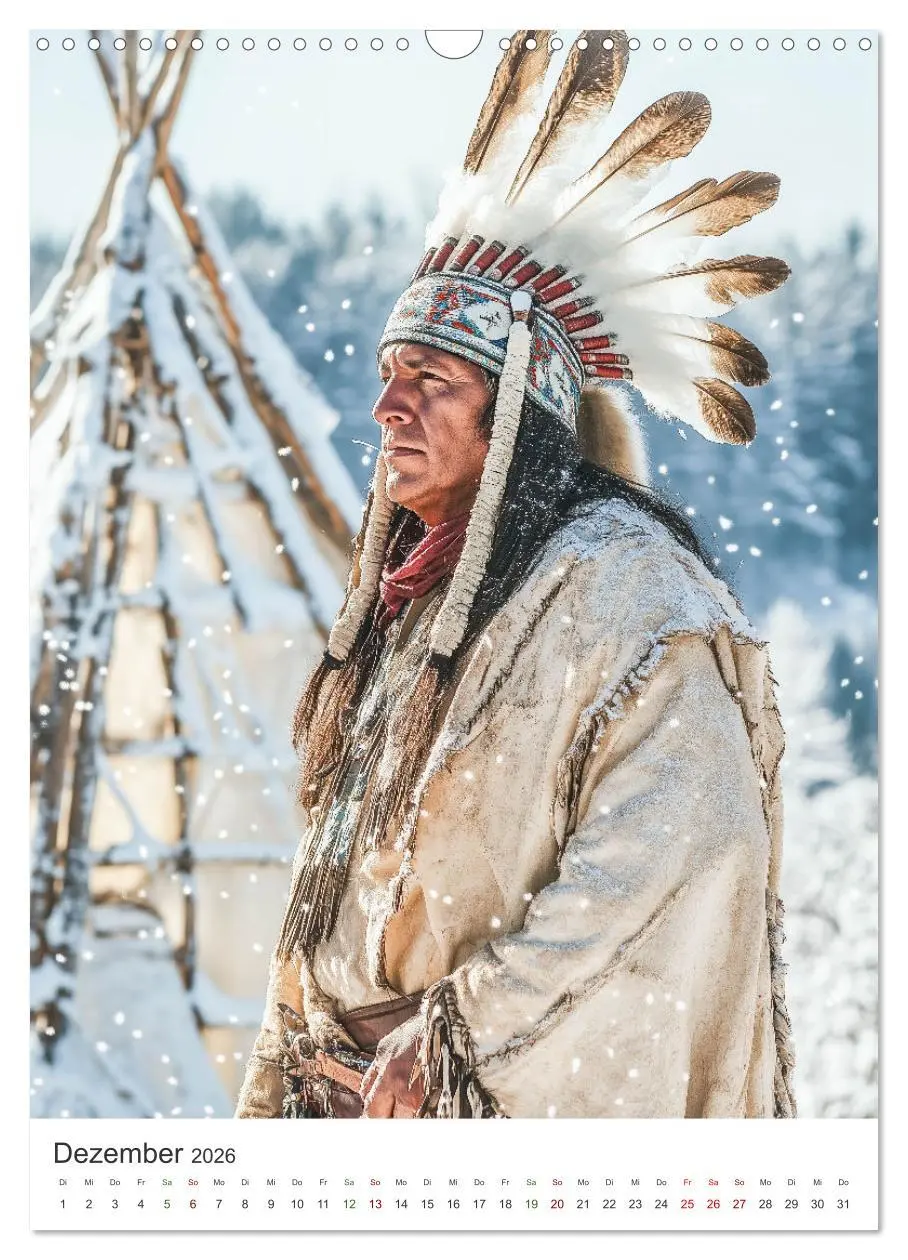 Bild: 9783457278048 | Die Krieger des Westens (Wandkalender 2026 DIN A3 hoch), CALVENDO...