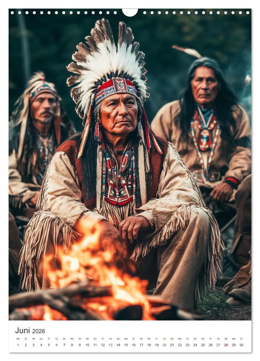Bild: 9783457278048 | Die Krieger des Westens (Wandkalender 2026 DIN A3 hoch), CALVENDO...