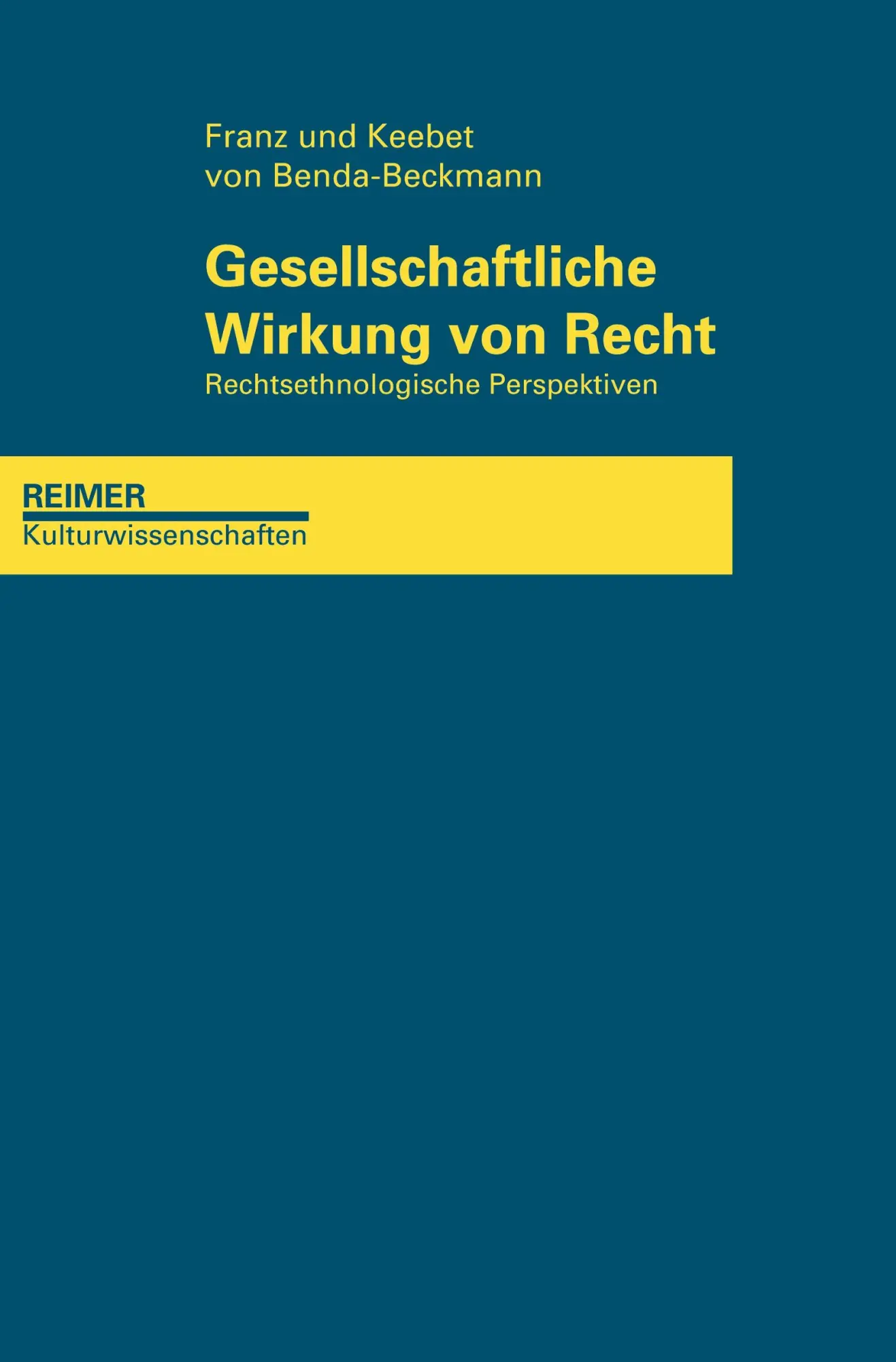 Cover: 9783496028048 | Gesellschaftliche Wirkung von Recht | Rechtsethnologische Perspektiven