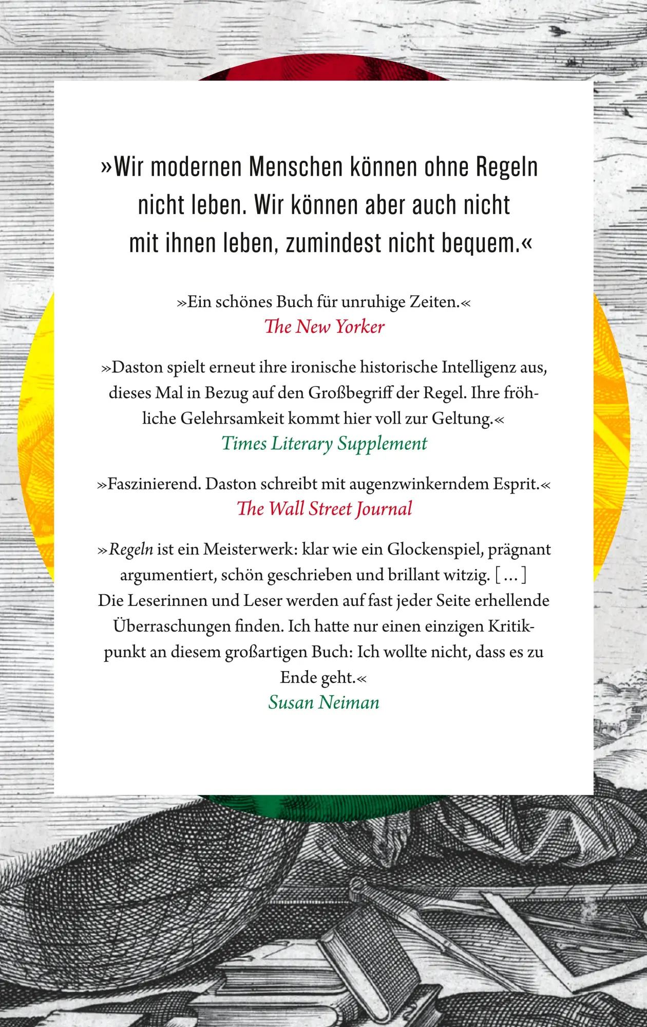 Rückseite: 9783518588048 | Regeln | Eine kurze Geschichte Über die Regeln unseres Lebens | Daston