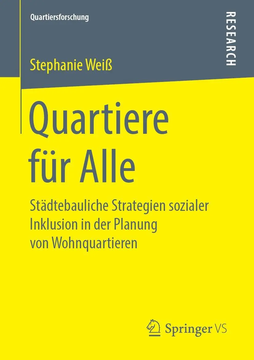 Cover: 9783658248048 | Quartiere für Alle | Stephanie Weiß | Taschenbuch | xix | Deutsch