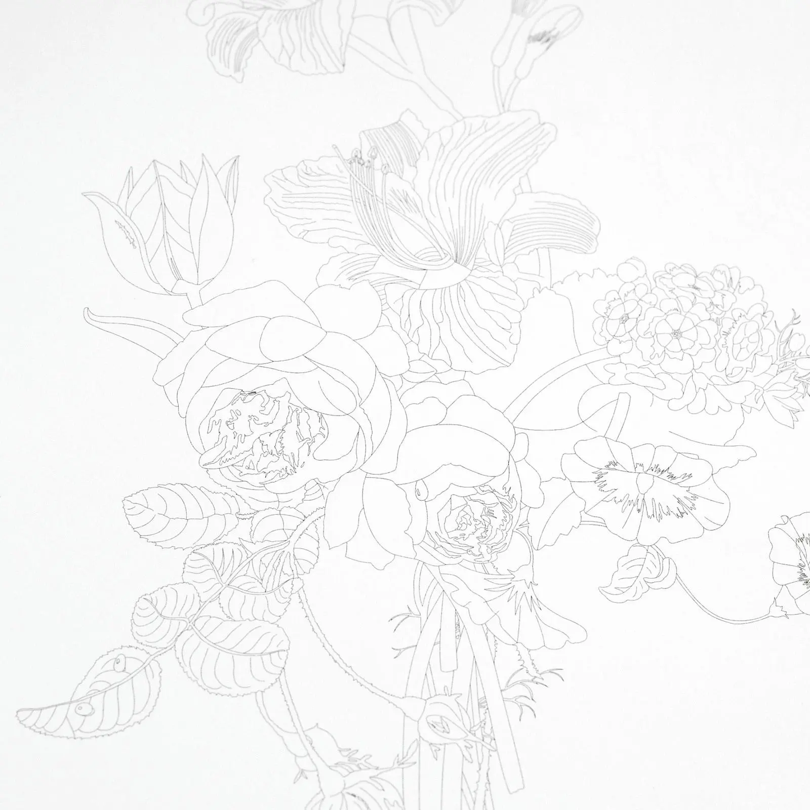 Bild: 9789460098048 | Still Life Bouquets | Künstler-Malbücher | Pepin van Roojen | Buch