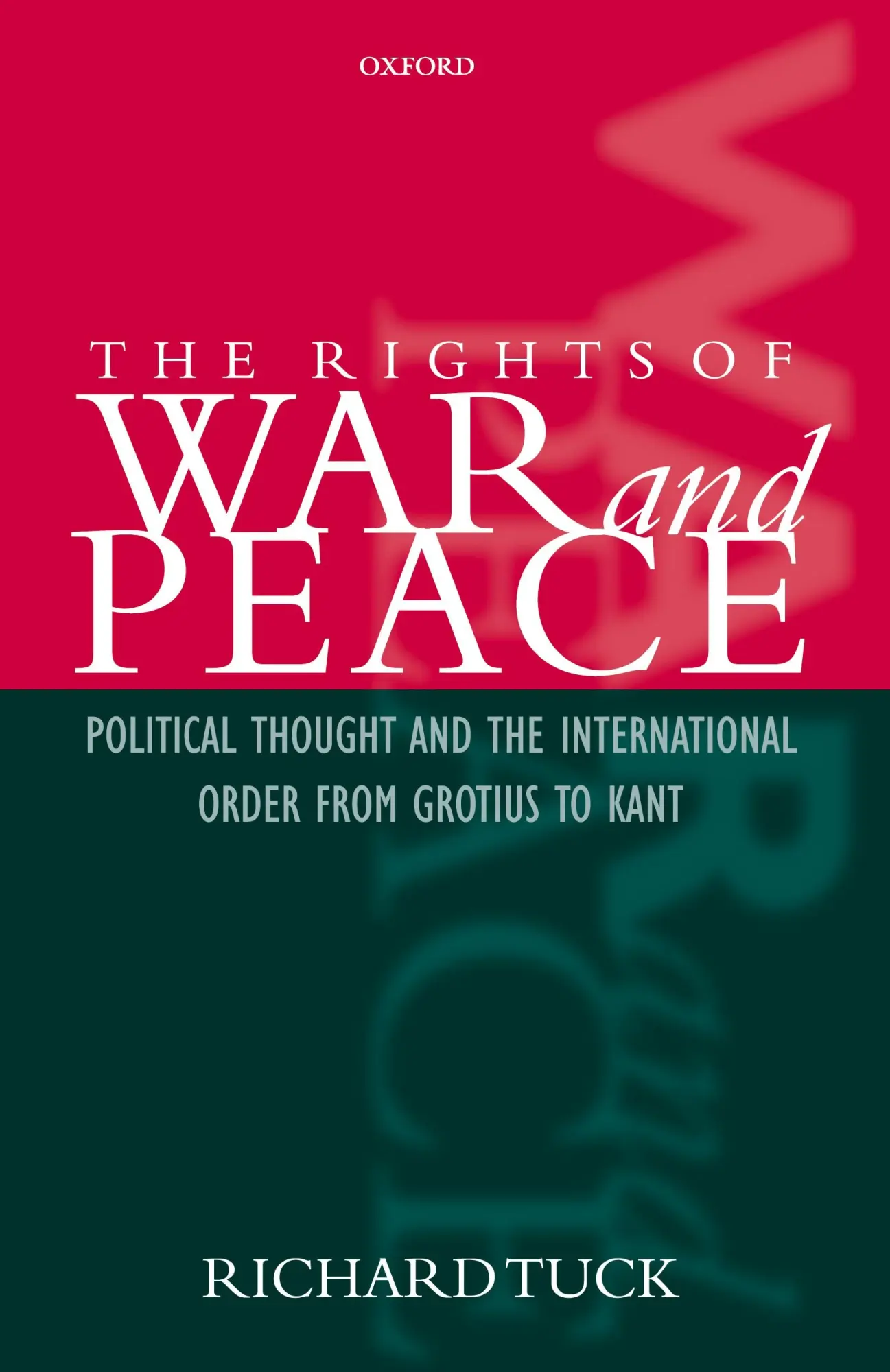 Cover: 9780199248148 | The Rights of War and Peace | Richard Tuck | Taschenbuch | Englisch