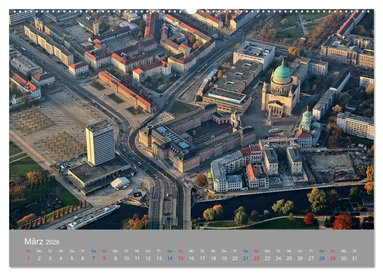 Bild: 9783457958148 | Potsdam von Oben (hochwertiger Premium Wandkalender 2026 DIN A2...
