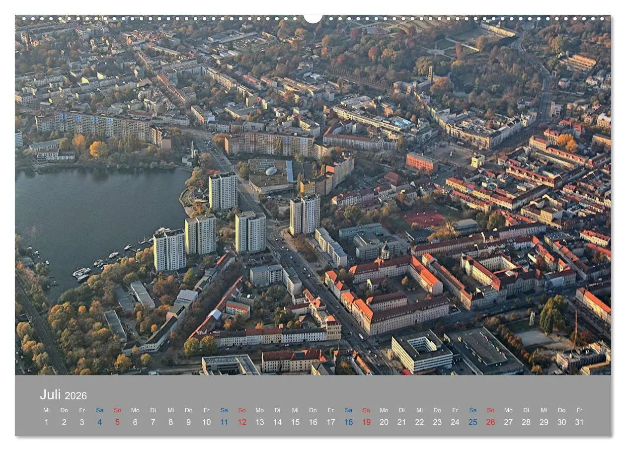 Bild: 9783457958148 | Potsdam von Oben (hochwertiger Premium Wandkalender 2026 DIN A2...