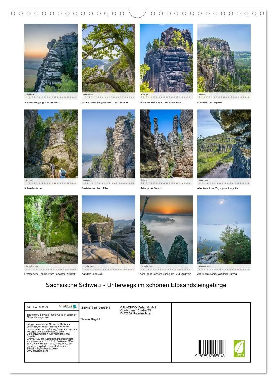 Bild: 9783516668148 | Sächsische Schweiz - Unterwegs im schönen Elbsandsteingebirge...