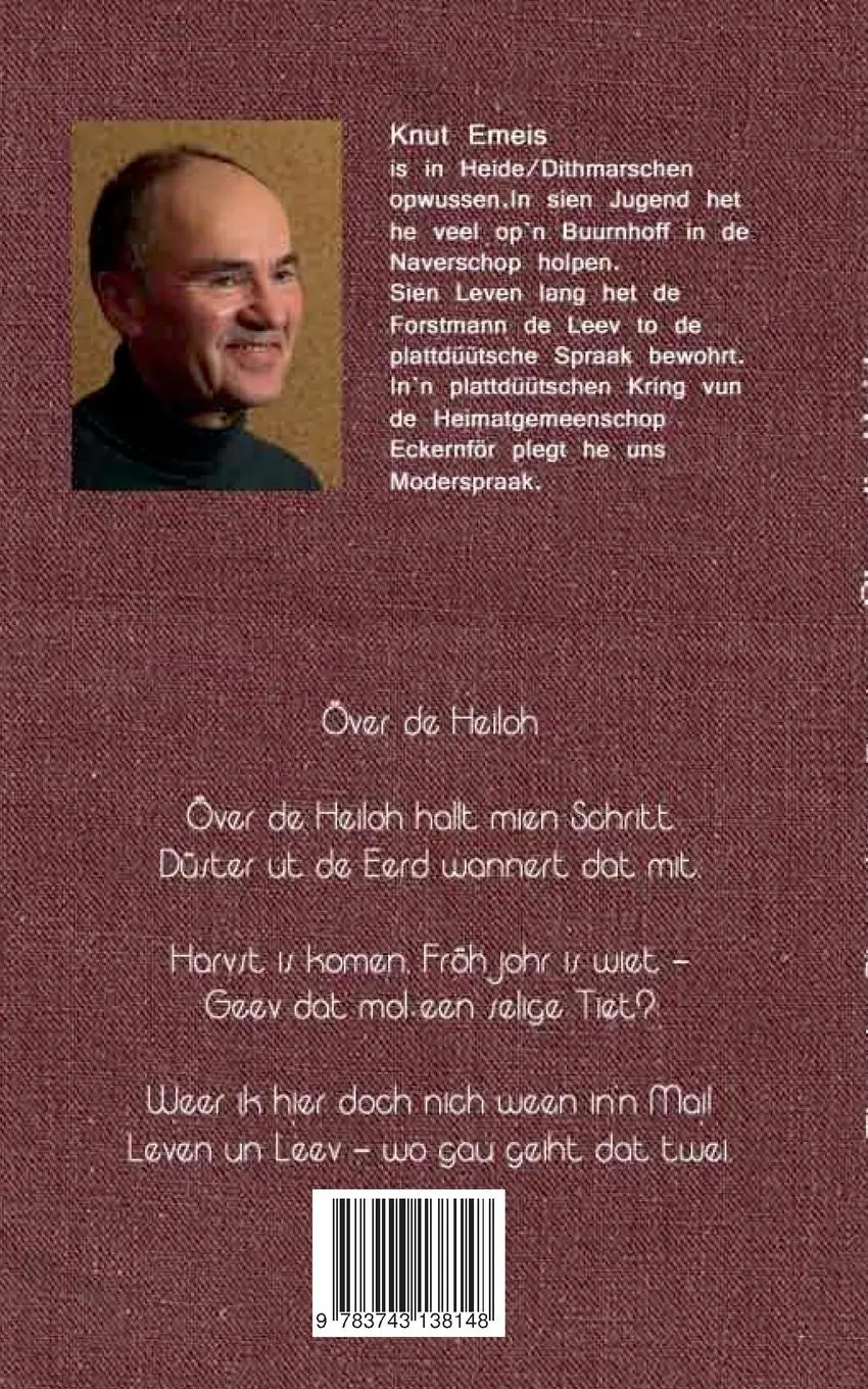 Rückseite: 9783743138148 | Über die Heide | und andere Gedichte von Theodor Storm | Emeis (u. a.)