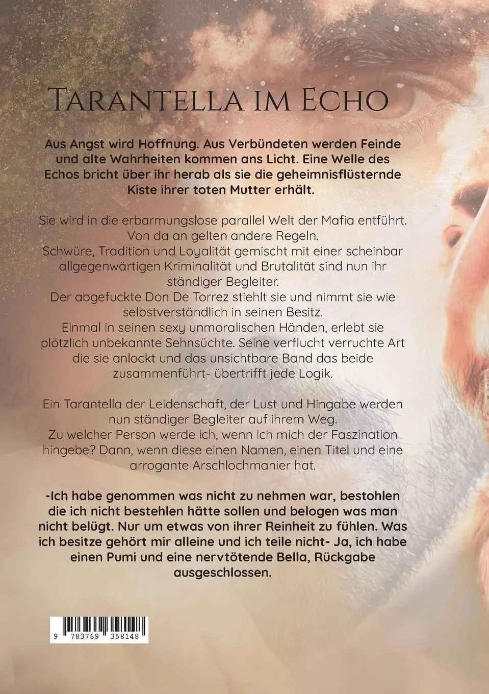 Rückseite: 9783769358148 | Tarantella im Echo | Gesamtausgabe | J. B. Blossum | Taschenbuch
