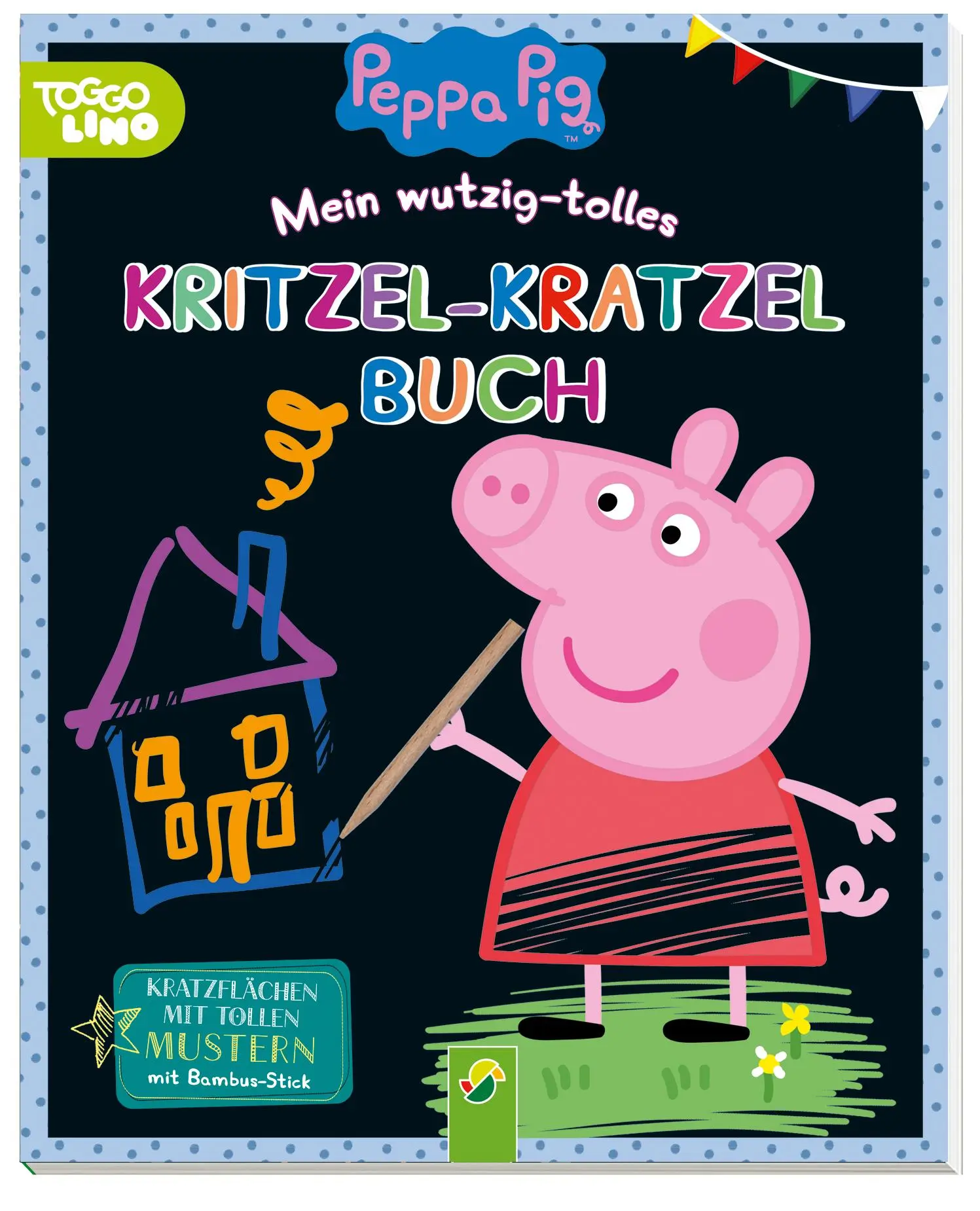 Cover: 9783849928148 | Peppa Pig Mein wutzig-tolles Kritzel-Kratzel-Buch | Verlag | Buch