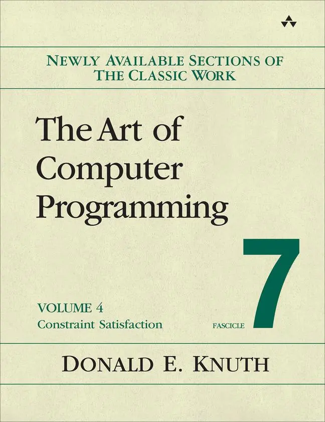 Cover: 9780135328248 | The Art of Computer Programming, Volume 4, Fascicle 7 | Donald Knuth