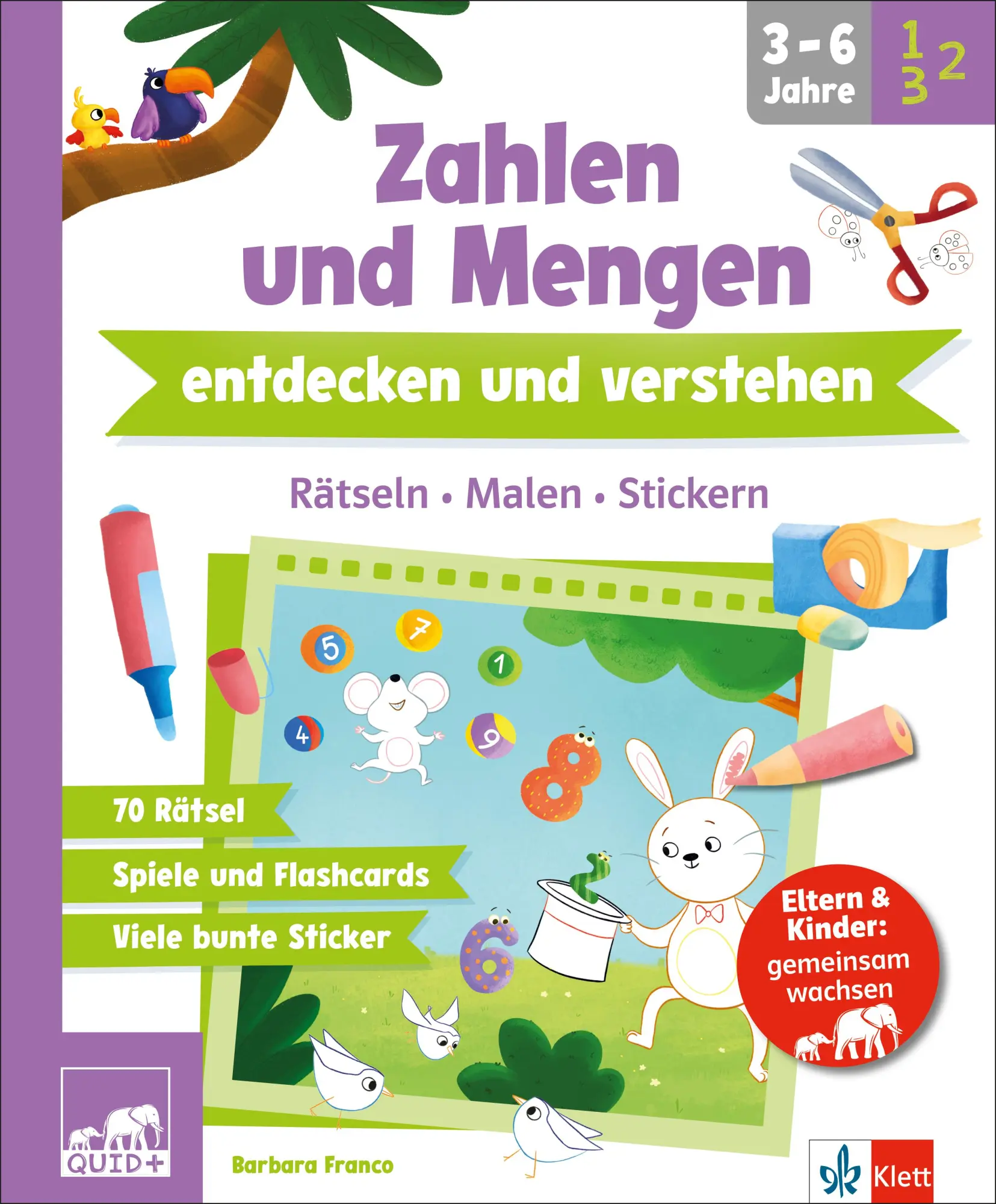 Cover: 9783129498248 | QUID+ Zahlen und Mengen entdecken und verstehen | Taschenbuch | 128 S.