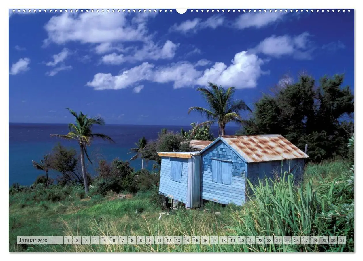 Bild: 9783516108248 | Trauminseln Karibik Christian Heeb (Wandkalender 2026 DIN A2 quer),...