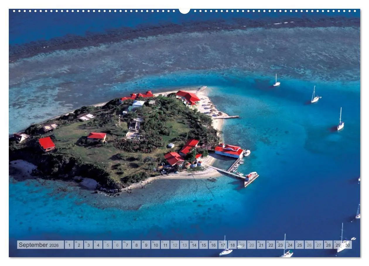 Bild: 9783516108248 | Trauminseln Karibik Christian Heeb (Wandkalender 2026 DIN A2 quer),...