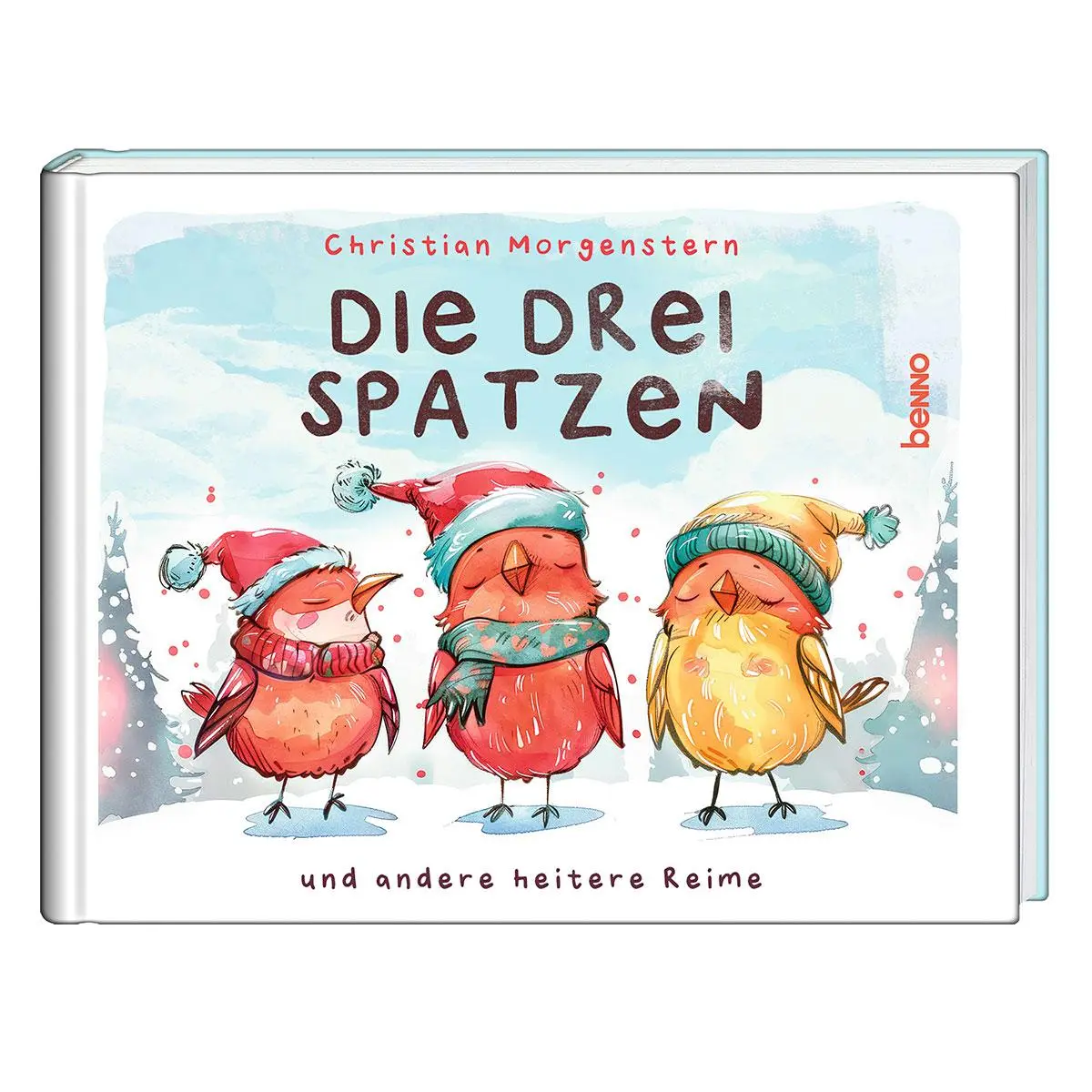 Cover: 9783746268248 | Die drei Spatzen | und andere heitere Reime | Christian Morgenstern