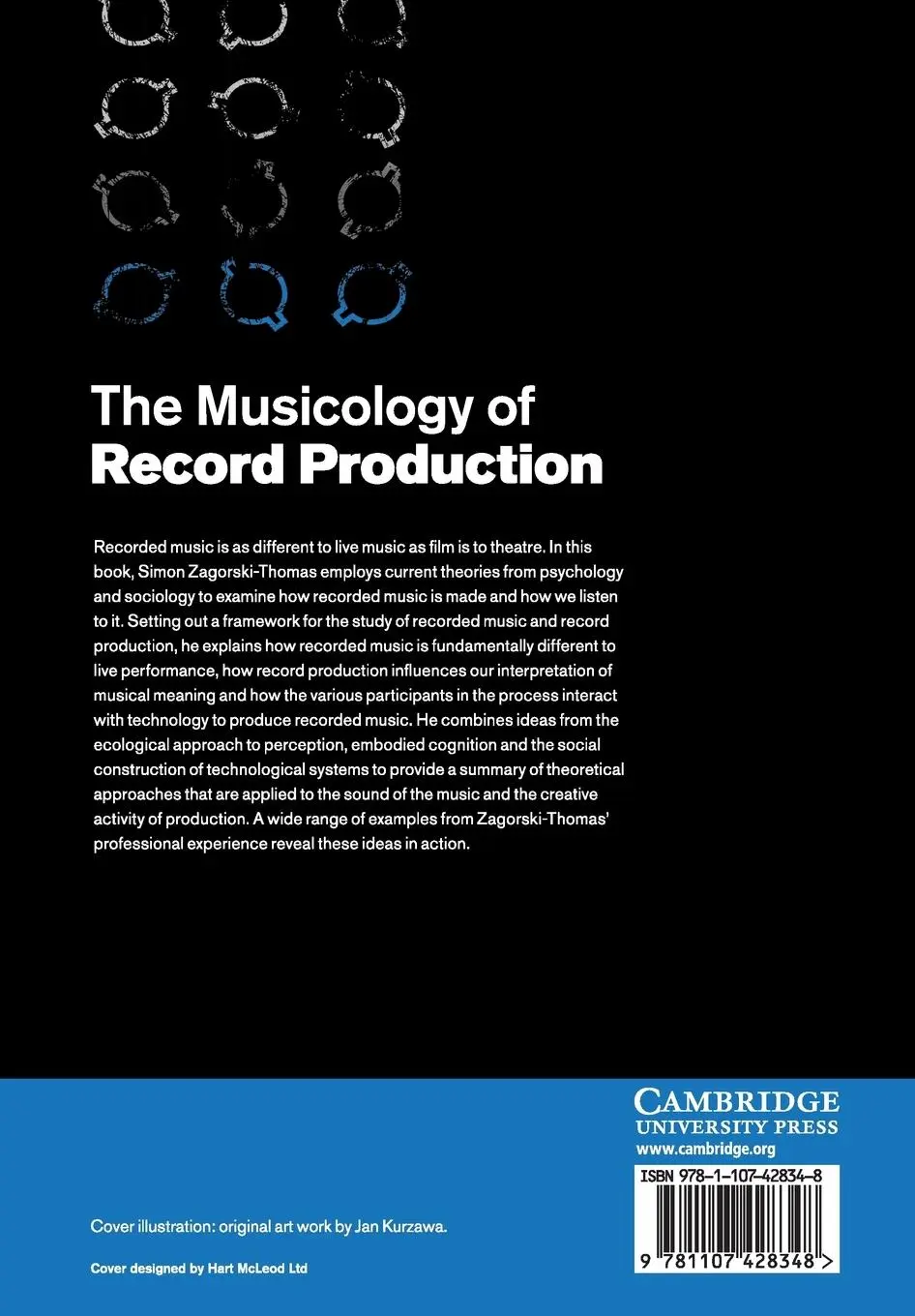 Rückseite: 9781107428348 | The Musicology of Record Production | Simon Zagorski-Thomas | Buch