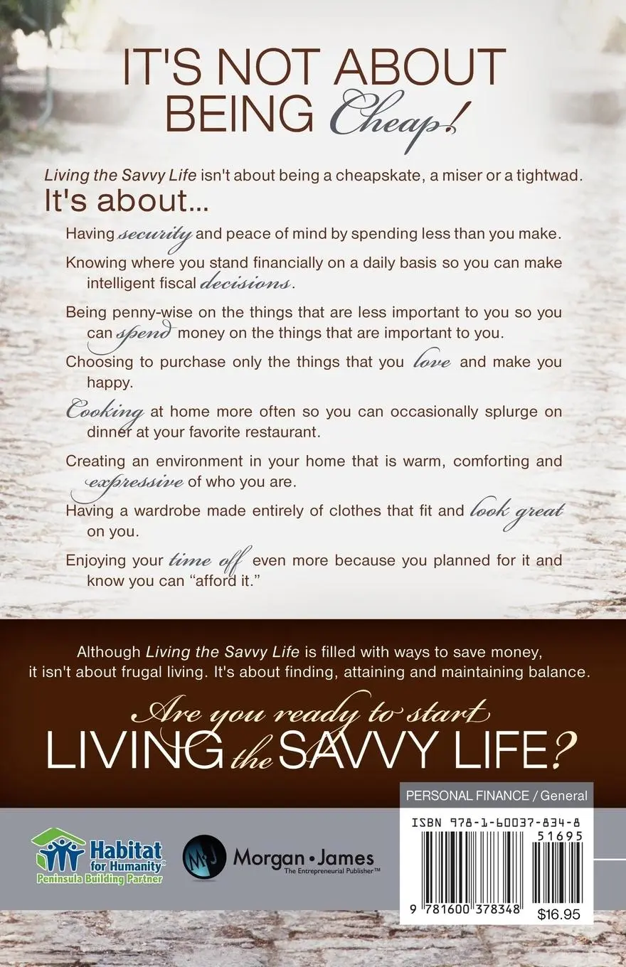 Rückseite: 9781600378348 | Living The Savvy Life | Melissa Tosetti (u. a.) | Taschenbuch | 2011