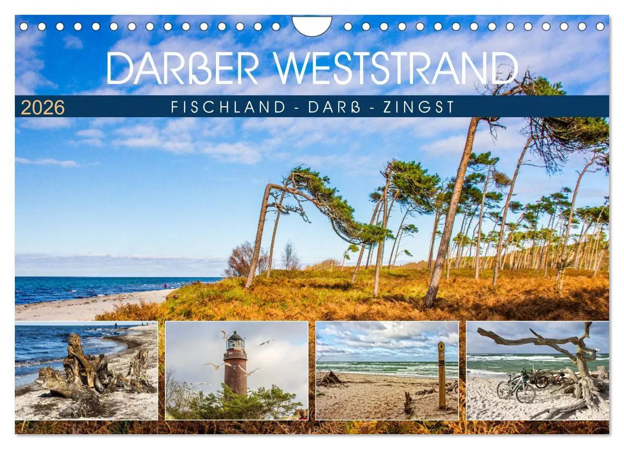 Cover: 9783457248348 | Darßer Weststrand - Fischland Darß Zingst (Wandkalender 2026 DIN A4...