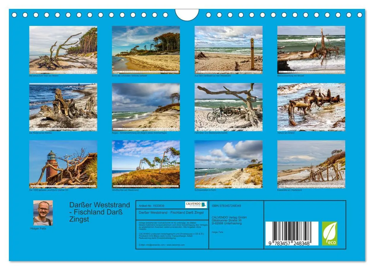 Bild: 9783457248348 | Darßer Weststrand - Fischland Darß Zingst (Wandkalender 2026 DIN A4...