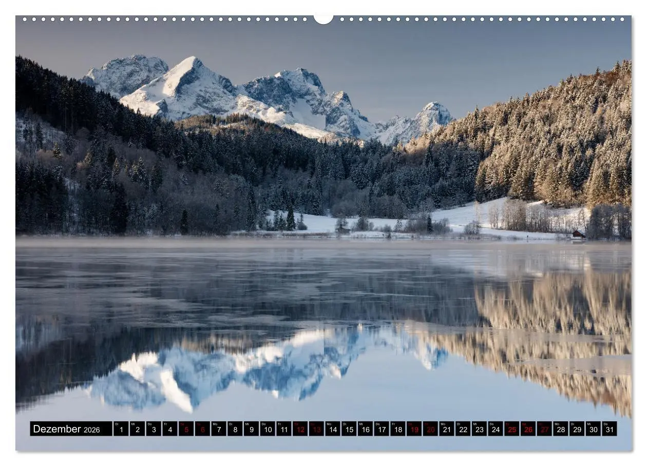 Bild: 9783457488348 | Seen im Werdenfelser Land (Wandkalender 2026 DIN A2 quer), CALVENDO...