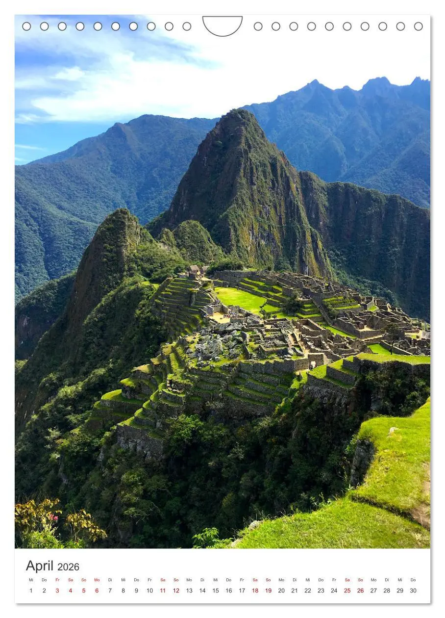 Bild: 9783516338348 | Eine Abenteuerreise durch Peru (Wandkalender 2026 DIN A4 hoch),...