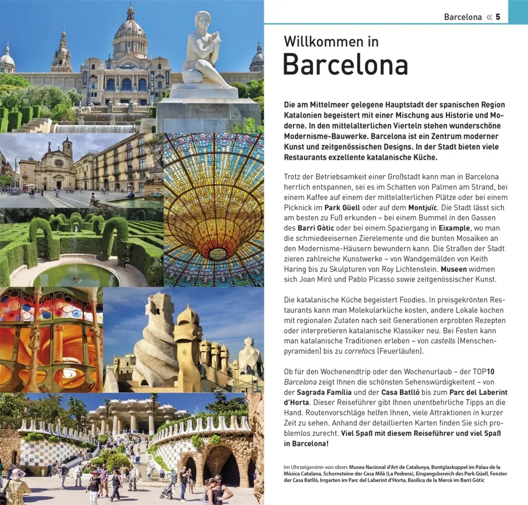 Bild: 9783734208348 | TOP10 Reiseführer Barcelona | DK Verlag - Reise | Taschenbuch | 160 S.