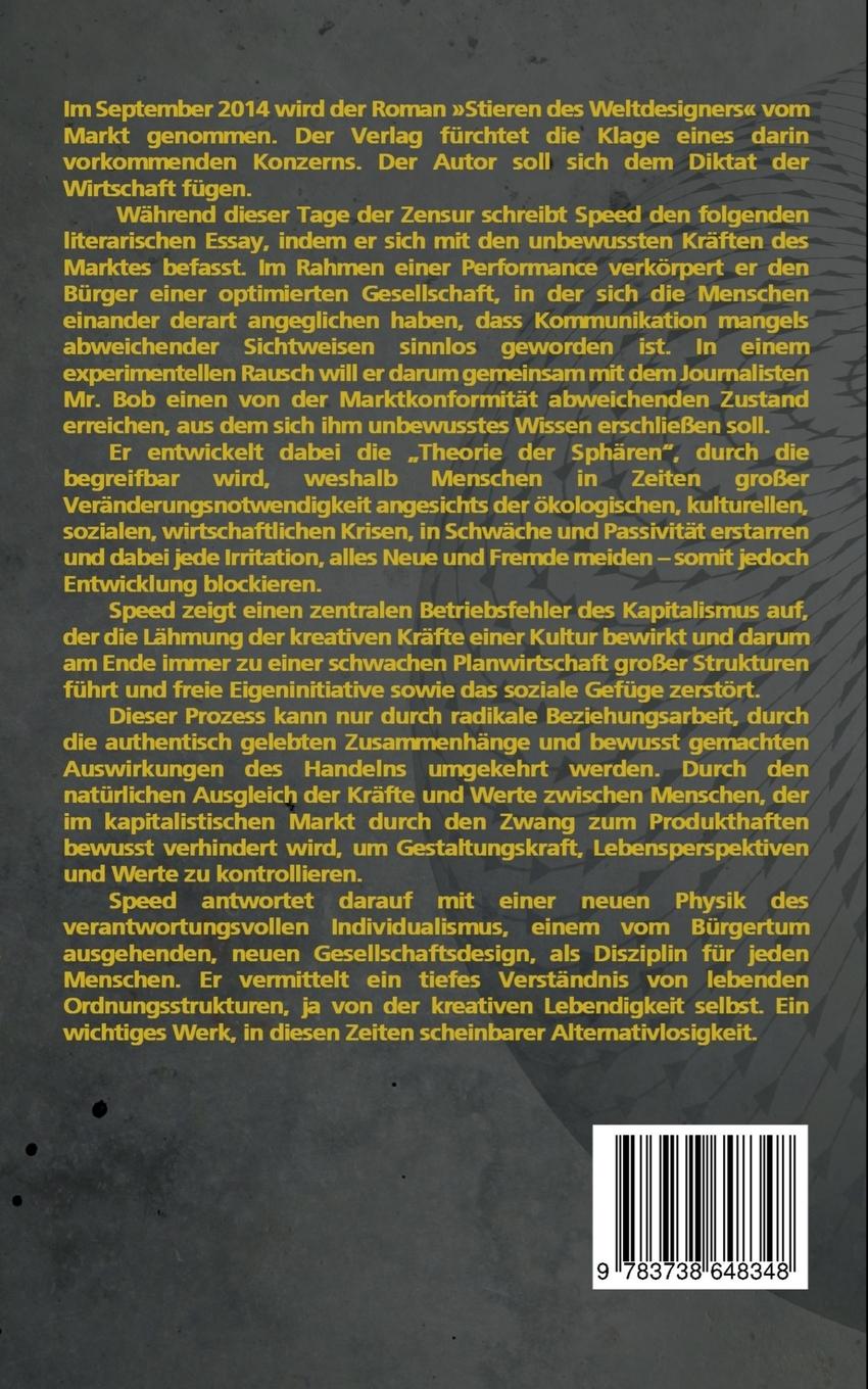 Rückseite: 9783738648348 | Intima | Die wahren Kräfte des Marktes | Timothy Speed | Taschenbuch