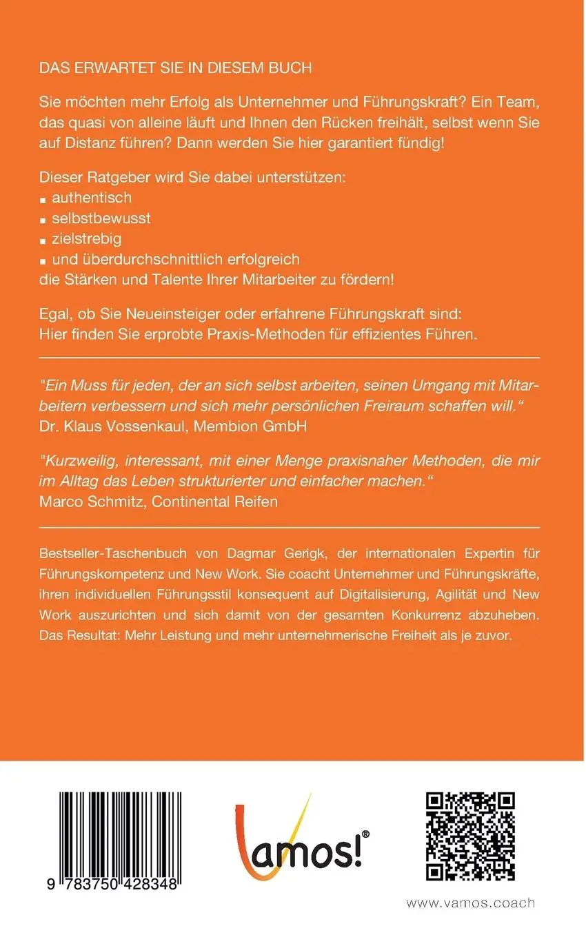 Rückseite: 9783750428348 | Coaching für Wachstum | Dagmar Gerigk | Taschenbuch | 80 S. | Deutsch