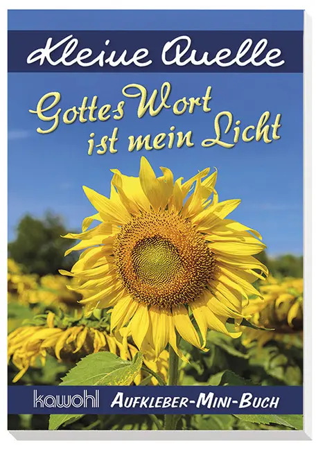 Cover: 9783863388348 | Kleine Quelle - Gottes Wort ist mein Licht, Aufkleber-Mini-Buch | 2020
