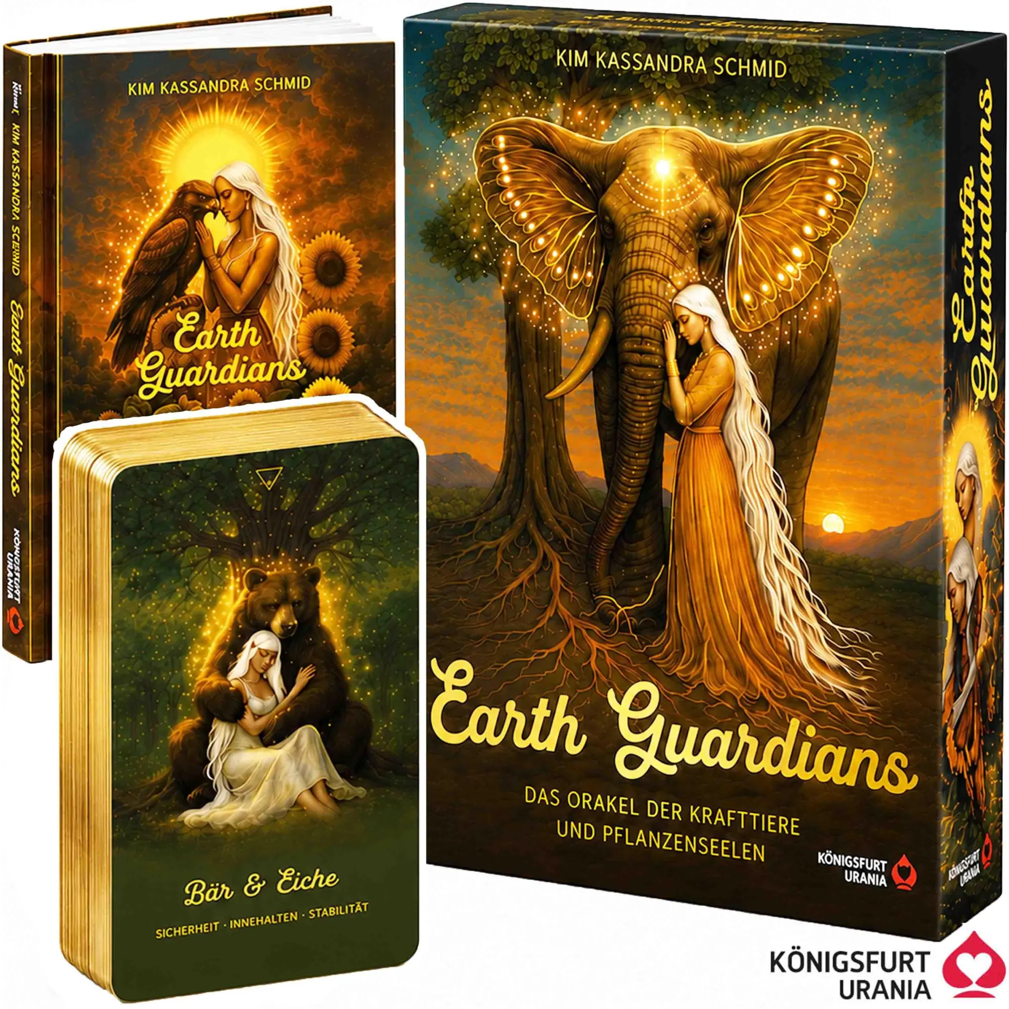 Cover: 9783868268348 | Earth Guardians - Das Orakel der Krafttiere und Pflanzenseelen - 46...