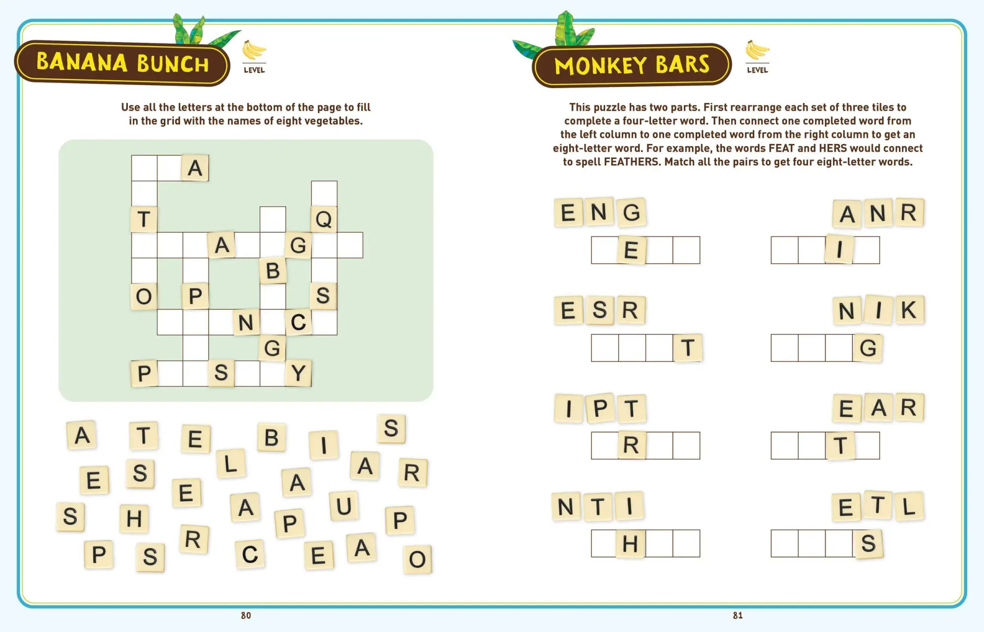 Bild: 9780761158448 | Bananagrams for Kids | Puzzability (u. a.) | Taschenbuch | Englisch