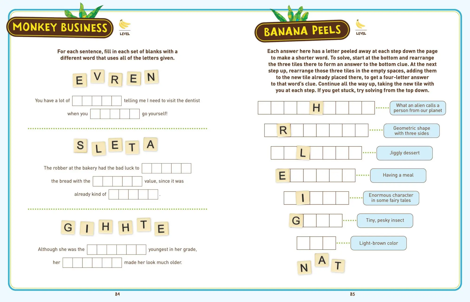 Bild: 9780761158448 | Bananagrams for Kids | Puzzability (u. a.) | Taschenbuch | Englisch