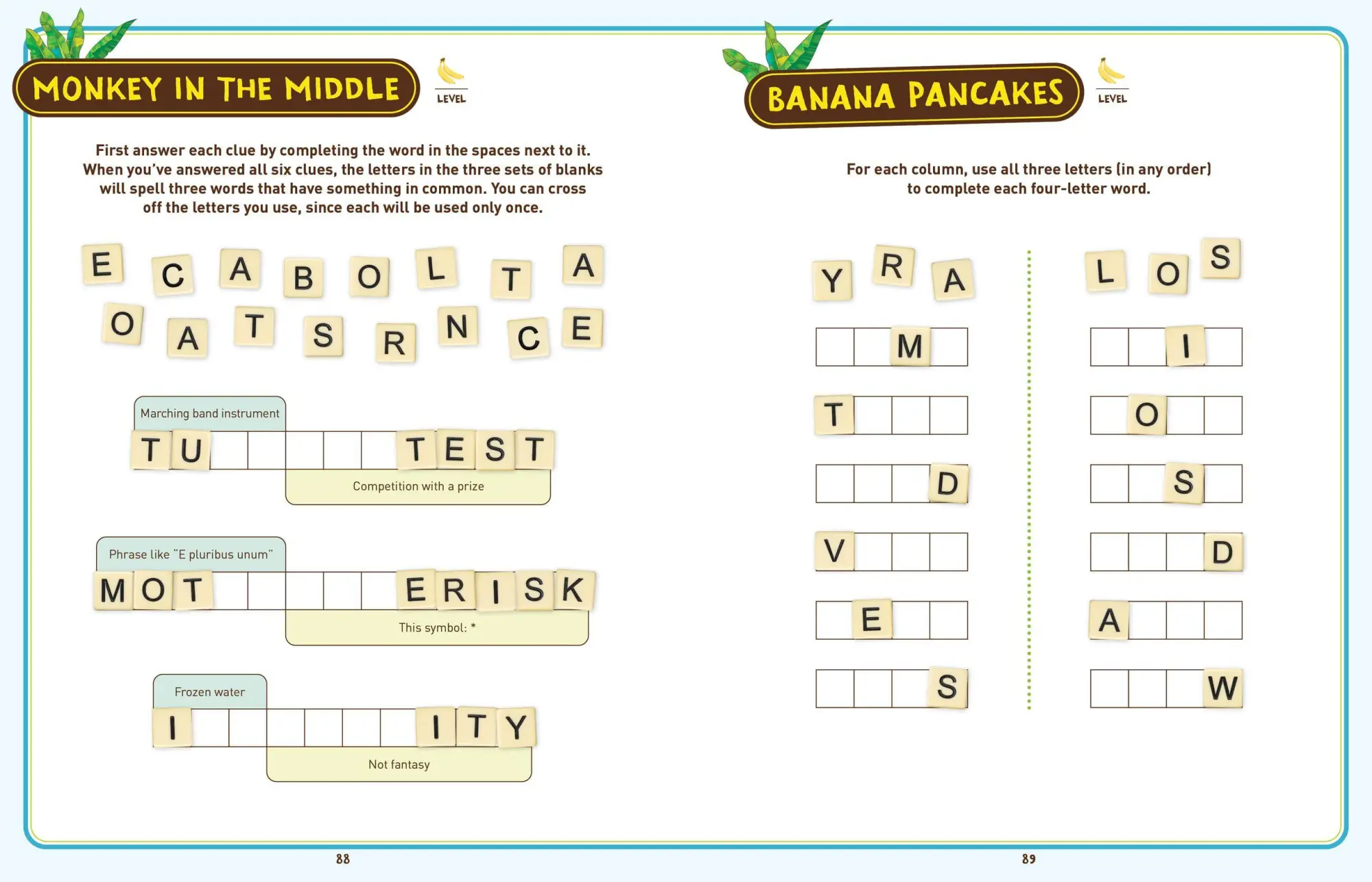 Bild: 9780761158448 | Bananagrams for Kids | Puzzability (u. a.) | Taschenbuch | Englisch