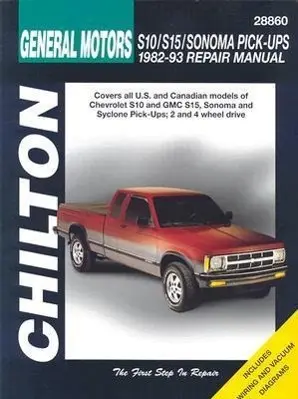 Cover: 9780801988448 | Chevrolet S10/S15/Sonoma Pick-Ups (82 - 93) (Chilton) | Publishing