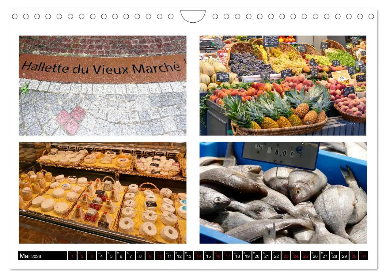 Bild: 9783457308448 | Rouen entdecken (Wandkalender 2026 DIN A4 quer), CALVENDO...