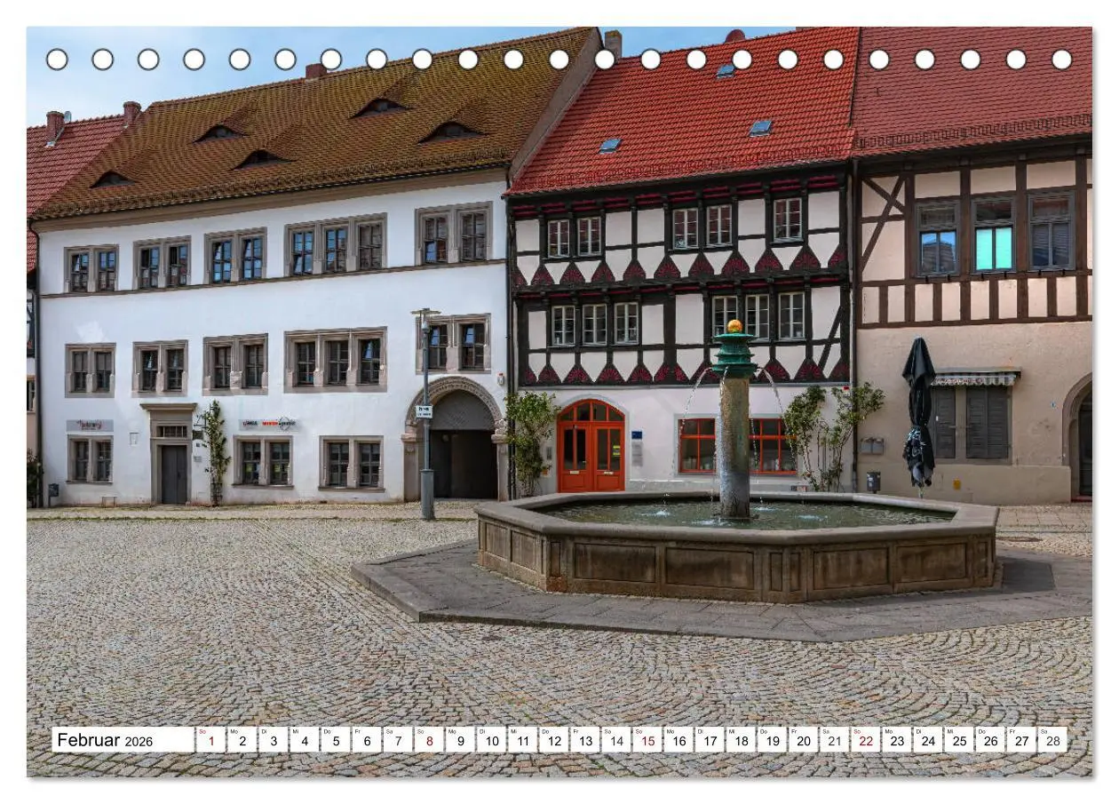 Bild: 9783457788448 | Rosenstadt Sangerhausen (Tischkalender 2026 DIN A5 quer), CALVENDO...