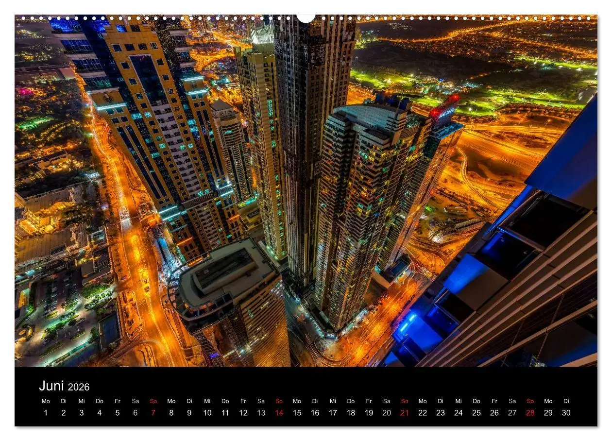Bild: 9783516018448 | Dubai in Bildern (Wandkalender 2026 DIN A2 quer), CALVENDO...