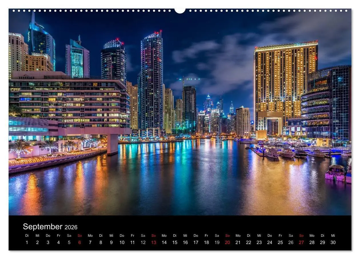 Bild: 9783516018448 | Dubai in Bildern (Wandkalender 2026 DIN A2 quer), CALVENDO...