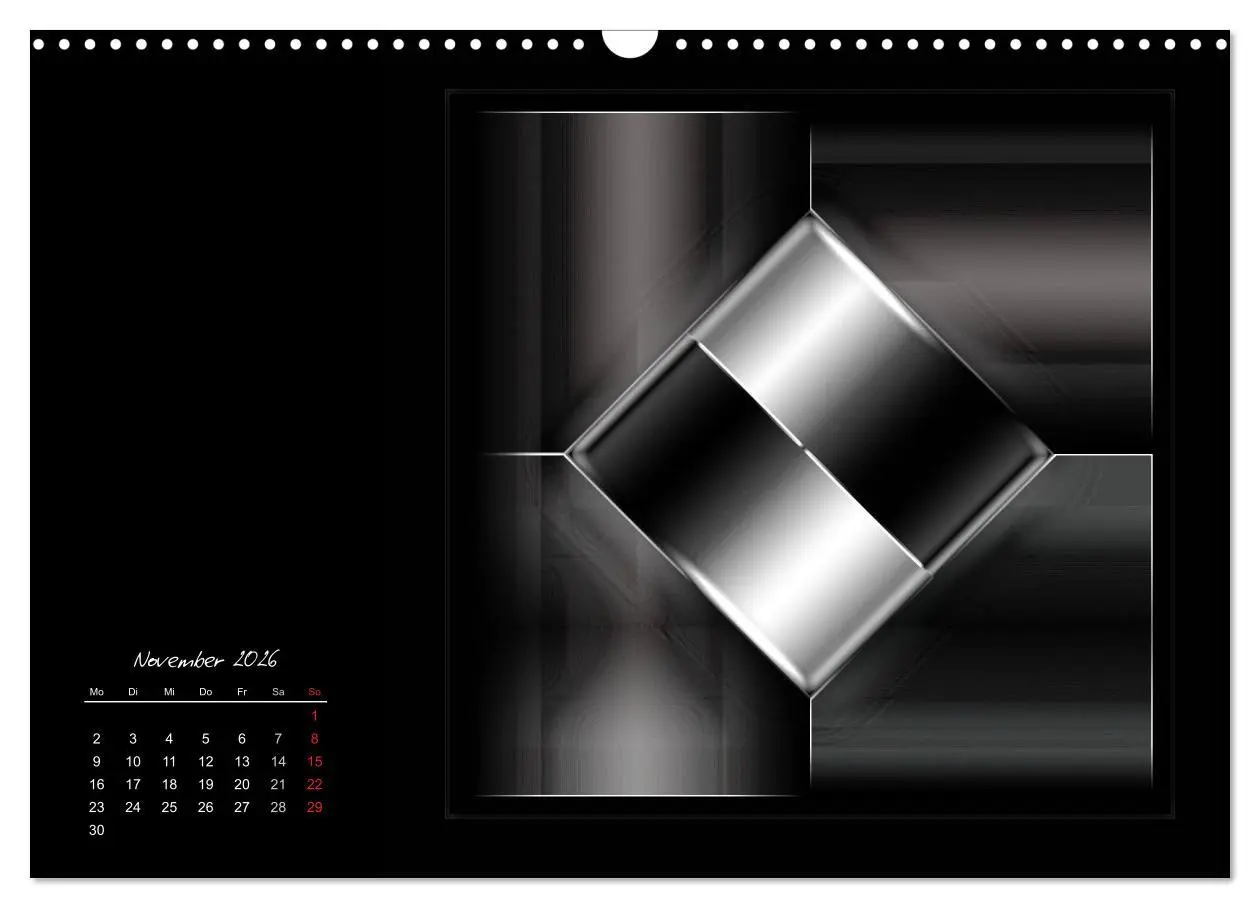 Bild: 9783516188448 | Schwarz trifft Weiß (Wandkalender 2026 DIN A3 quer), CALVENDO...