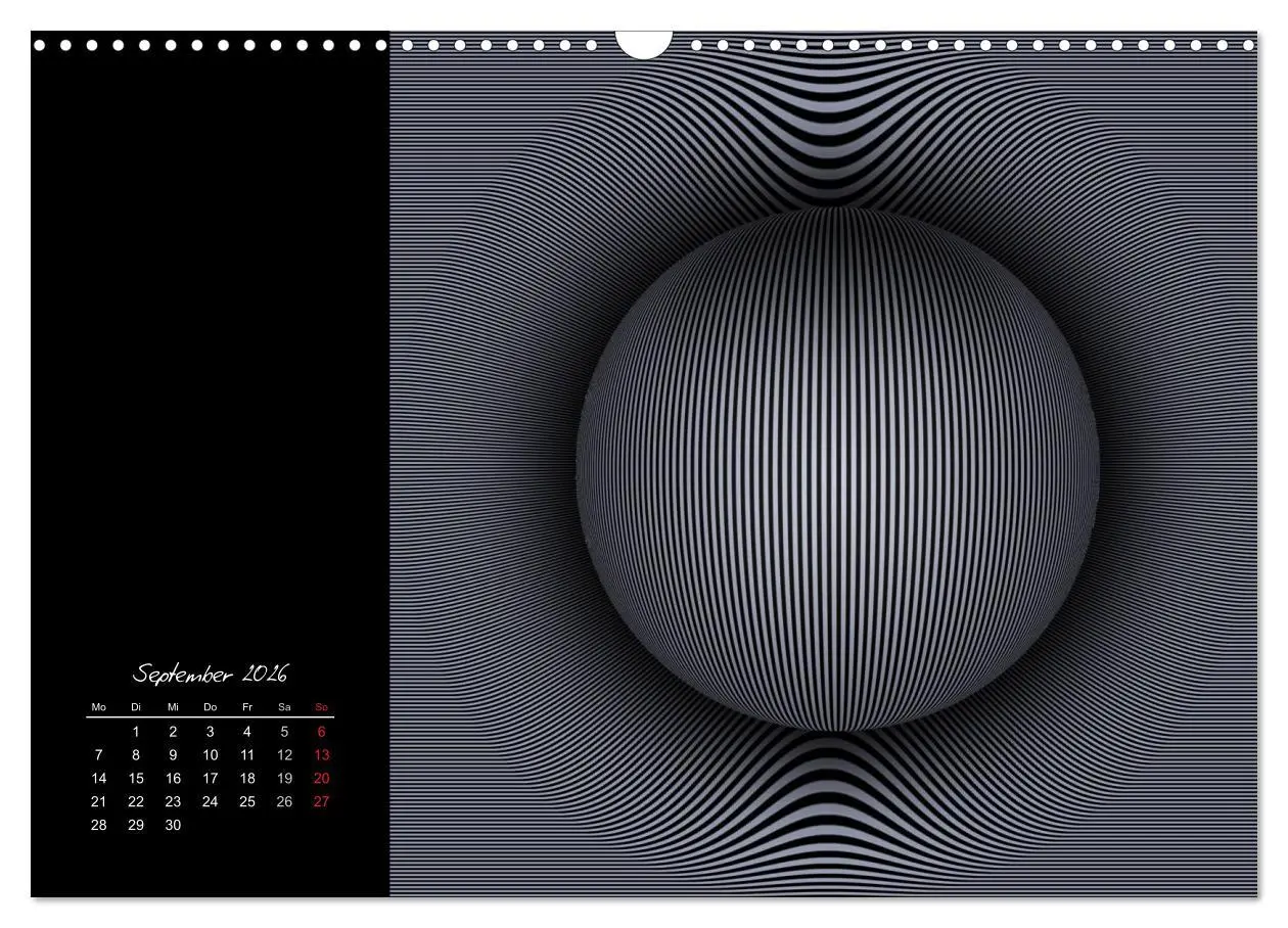 Bild: 9783516188448 | Schwarz trifft Weiß (Wandkalender 2026 DIN A3 quer), CALVENDO...